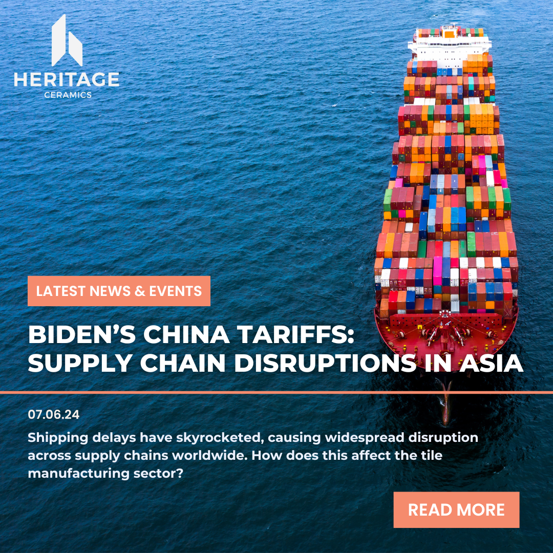 Biden's china tariffs supply chain disruptions in asia