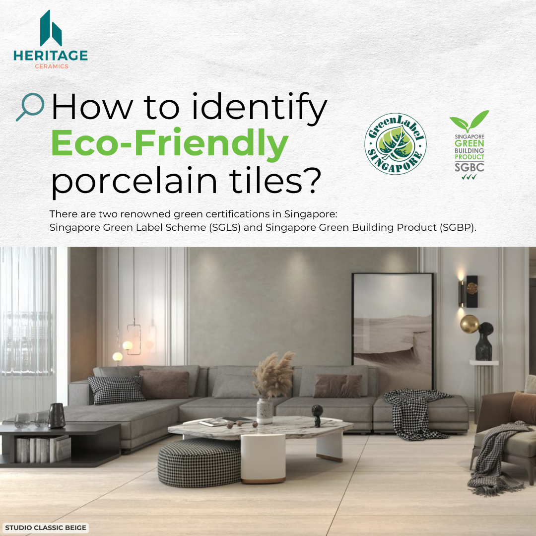 How to identify eco-friendly porcelain tiles sgbc sgls heritage ceramics